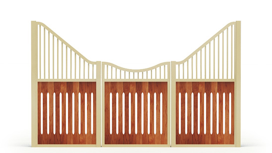 Narro-front, R_gaps,  2d View