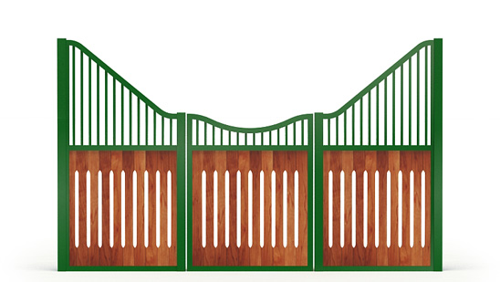 Narro-front, R_gaps,  2d View