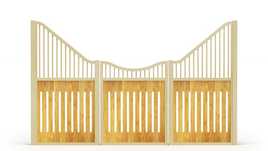 Narro-front, Y_gaps,  2d View