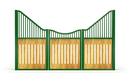 Narro-front, Y_gaps,  2d View