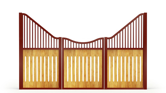 Narro-front, Y_gaps,  2d View