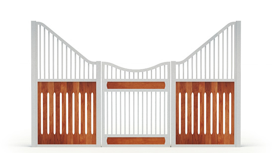 Narro-front, R_gaps,  2d View