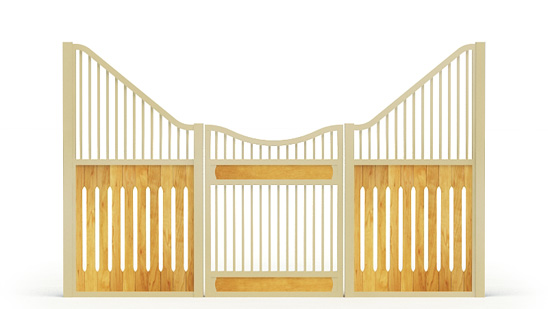 Narro-front, Y_gaps,  2d View