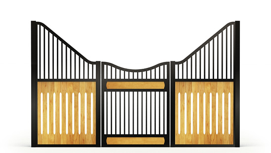 Electra-front, Y_gaps,  2d View