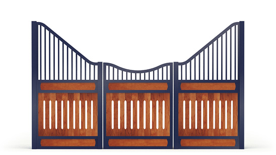 Narro-front, R_gaps,  2d View