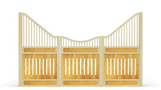 Narro-front, Y_gaps,  2d View