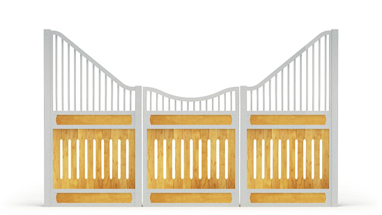Narro-front, Y_gaps,  2d View
