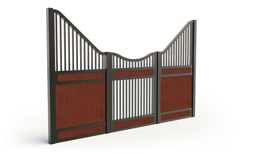 Narro-front, P,  3d View