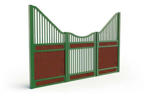 Narro-front, P,  3d View