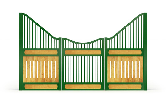 Narro-front, Y_gaps,  2d View