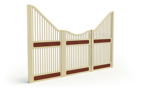 Narro-front, P,  3d View