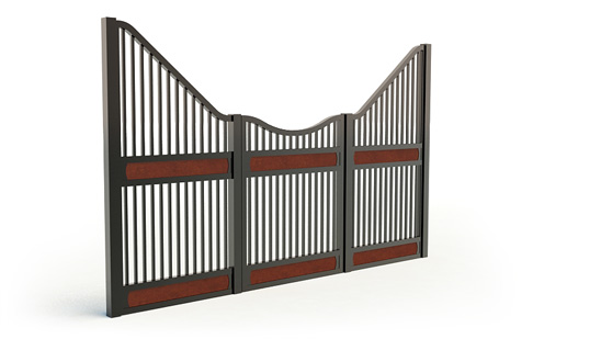 Narro-front, P,  3d View