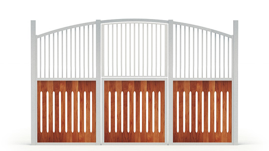 Como-front, R_gaps,  2d View