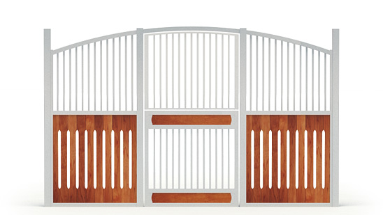 Como-front, R_gaps,  2d View