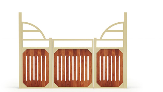 Seventh-front, R_gaps,  2d View