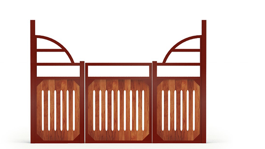 Seventh-front, R_gaps,  2d View